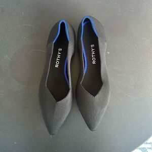 Black Rothy’s excellent condition size 8